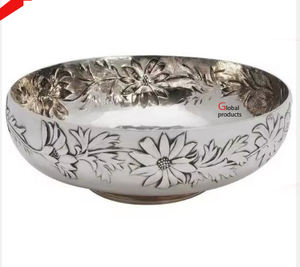 ชามเสิร์ฟของหวานและช็อคโกแลตทำจากโลหะสแตนเลสสตีลสำหรับร้านอาหารโรงแรมและบาร์ - Product Image 3