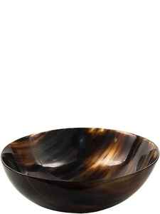 ชามเสิร์ฟพร้อมแตรธรรมชาติงานทำมือดีไซน์คลาสสิกขัดเงาสูงสำหรับบ้านร้านอาหารเป็นมิตรกับสิ่งแวดล้อม - Product Image 3