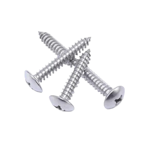 Umbrella Head Screws Fast Delivery Zinc Plated Wood Screw <b>Fasteners</b> Iso Certification Made in Vietnam Manufacturer - Product Image 1