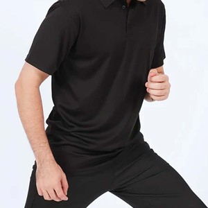 Uniforme de travail pour hommes de haute qualité pour polo grande taille respirant coton Polyester solide motif brodé décontracté blanc - Product Image 4