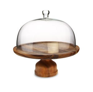 Diseñador hecho a mano estilo moderno Pastel de Bodas soporte de madera con tapa de vidrio-para Decoración de mesa fabricante al por mayor - Product Image 3