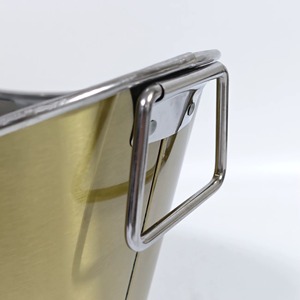 Stylish Round Beverage <b>Container</b> Stainless Steel <b>Wine</b> Chiller Beer Tub Champagne Cooler for Bar and Celebration - Product Image 6