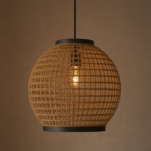 Lámpara de gabinete de hierro y yute extensible moderna con iluminación decorativa de Navidad LED elegante para el hogar y el hotel - Product Image 2