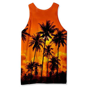 Débardeur décontracté pour homme imprimé 100% polyester à séchage rapide respirant tissage tricoté personnalisable vente en gros prix bon marché vente en ligne - Product Image 6