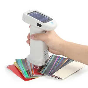 Preço portátil do espectrofotômetro colorímetro portátil ST60 3NH feixe duplo para pintura de revestimento plástico correspondência de cores têxteis