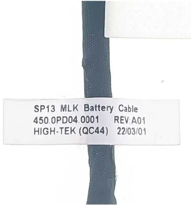 Câble de batterie pour ordinateur portable Dell Latitude 5330, 450.0PD04.0001 008XDP 08XDP, nouveau - Product Image 3