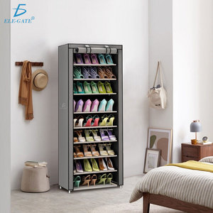 Scarpiera Minimalista con Organizer, Facile da Montare, Scaffale Modulare Multiuso per Arredamento Casa e Soggiorno - Product Image 1