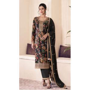 Elegante Salwar Kameez pakistaní con intrincado bordado y diseño tradicional para ocasiones festivas disponible a los mejores precios - Product Image 1