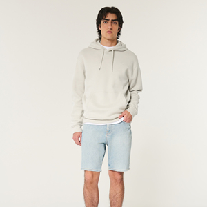 Alta calidad 500 GSM algodón grueso en blanco liso de peso pesado sudaderas con capucha de gran tamaño sin cuerda Unisex logotipo personalizado de talla grande sudaderas con capucha para hombres - Product Image 4