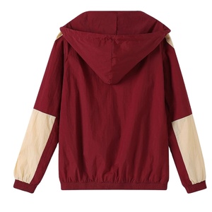 Chaqueta Delta Kapa para Psi Crimson, Chaqueta Deportiva con Cierre, Cuello Alto, Ligera, con Bordado de la Hermandad Griega - Product Image 2
