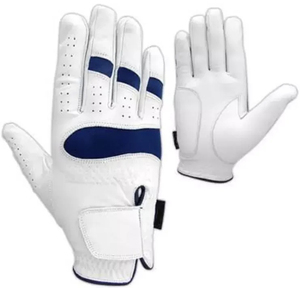 Gants de golf légers en peau de mouton de haute qualité pour hommes avec logo personnalisé et couleur tarif de gros entièrement personnalisé pour une utilisation sportive - Product Image 3