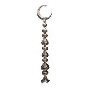 Minarets en laiton faits à la main de haute qualité artisanat arabe de Style religieux avec belle décoration en métal fini nickel - Product Image 1