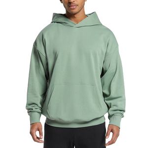 Sweats à capuche pour hommes délavés à l'acide avec logo personnalisé, couleur respirante 100% coton, nouvelle tendance, top tendance, sweats à capuche délavés à l'acide pour hommes 2026 - Product Image 1