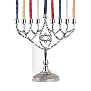 Precio al por mayor Menorah Golden Finished Trending Design Religious Menorah Candle Stand para bodas Fiestas Decoración del hogar - Product Image 5