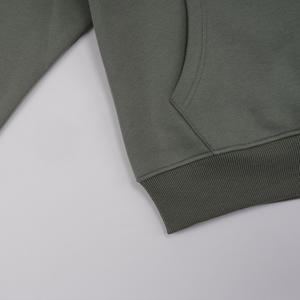 <b>Men's</b> Organic Fleece Hoodie Organic Cotton Custom Hoodies <b>for</b> <b>Men</b> Cotton Sweatshirt With Hooded Organic Hoodies - Product Image 6