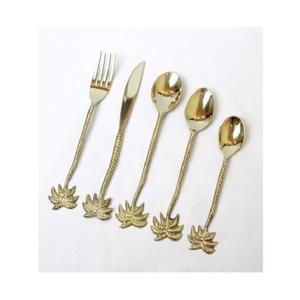 Ensemble de couverts en laiton de dernière génération, qualité supérieure, taille et forme personnalisées, pour hôtel et restaurant - Product Image 3