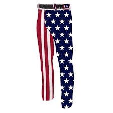 Pantalon de softball en gros Pantalon de baseball blanc bon marché personnalisé sublimé avec bandes et logo, - Product Image 4