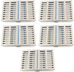 Bandejas de esterilización Instrumento dental Cassette de esterilización