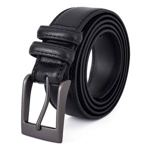 Ceinture en cuir de peau de vache véritable pour hommes de haute qualité nouvelle mode sur mesure avec goupille en acier pour boucle - Product Image 1