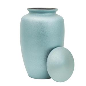 Urne artisanale élégante de haute qualité pour cendres humaines Finition en métal pour une beauté durable Idéal pour les services à domicile ou commémoratifs - Product Image 2