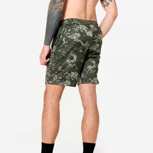 Pantalones cortos Cargo informales de verano para hombre, pantalones cortos holgados multibolsillos de algodón 100% de camuflaje personalizados para ocio, pantalones cortos calientes de patrón sólido - Product Image 4