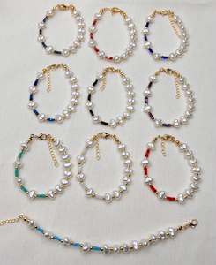 สร้อยข้อมือหินธรรมชาติประดับลูกปัดสไตล์โบฮีเมียน DAFNI BIG PAZAR ทำมือ ของขวัญสำหรับทุกเพศ โปรโมชั่นพิเศษ อิสตันบูล สำหรับวันแม่ วันวาเลนไทน์ - Product Image 1