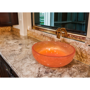 Moderna Tazón Grande de Resina de 8.2 Pulgadas - Product Image 1