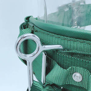 เข็มขัดนิรภัยสำหรับใส่ทำงานปรับความยาวได้สายสแตนเลส - Product Image 4