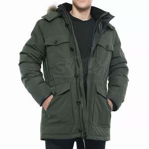 Parka Profesional para Hombre, Corte Ajustado, Informal, Gruesa, para Exteriores, con Personalización - Product Image 5
