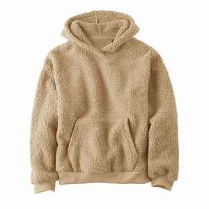 Haute qualité 500 Gsm hommes coton épais lourd français éponge pull à capuche surdimensionné polaire avec goutte épaule-pour l'hiver - Product Image 5