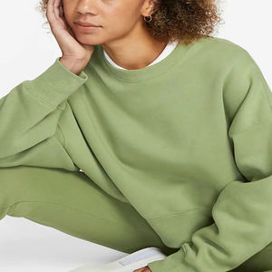 OEM Service Wholesale Women <b>Sweatshirt</b> Best Selling Breathable Sustainable Full <b>Sleeve</b> Length Custom Design Women <b>Sweatshirt</b> - Product Image 5