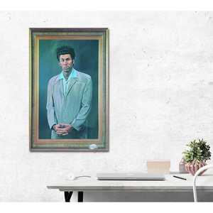 Póster con retrato de Seinfeld Cosmo Kramer (Michael Richards) de estilo moderno - Product Image 3