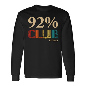 Maglietta a maniche lunghe 92 Club I Am the 92 Percent per il Mese della Storia Nera - Abbigliamento Promozionale - Product Image 2