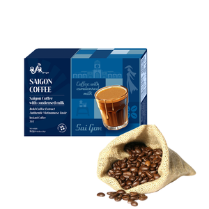 Saigon Coffee Instant Low-Calorie Robusta Low-Made in Vietnam Fábrica de bajo mantenimiento Embalaje en caja Low MOQ Gold Coffee - Product Image 1