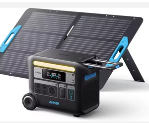 NEW ARRIVAL SOLIX F2000 <b>Solar</b> <b>Generator</b> 767 with 3x200W <b>Solar</b> <b>Panel</b>) 2048Wh GaNPrime <b>Solar</b> <b>Generator</b> 2400W - Product Image 1