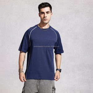 Camisetas de Hombre Nardon Apparel, Nuevas, OEM, de Alta Calidad, Lujosas, Ecológicas, 280 Gramos, Corte Holgado, Lisas, Personalizables, 100% Algodón - Product Image 6