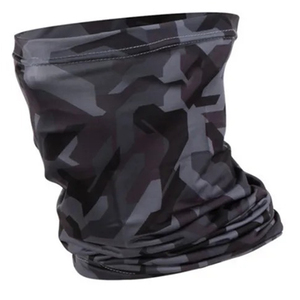 1PC Écharpe de cou d'hiver chaude en spandex/polyester pour l'extérieur, masque demi-visage imperméable UPF 50, écharpe de ski/moto pour motard - Product Image 1