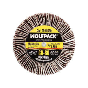 Carta Abrasiva a Fogli Grana 80, Dimensione O/ 80 x 30 mm. - Product Image 4