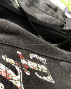 Haute qualité 400 Gsm 100% coton hommes pantalons et pantalons taille élastique blanc plaine Flare panneau pantalons de survêtement du Pakistan - Product Image 2