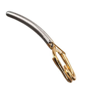 Clip de Oclusión Manual Reutilizable de Alta Calidad, Mandíbula Curva, Instrumento Quirúrgico de Acero Inoxidable Premium para Hemostasia Precisa - Product Image 5