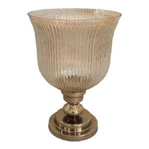 Centre de table de fête, Porte-bougie, Centre de table artisanal, Chandelier en verre, Pots à bougies, Porte-bougie - Product Image 5