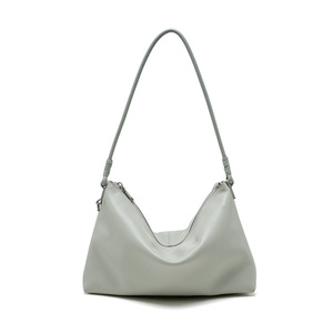 Bolso de Hombro Pequeño <span class=keywords><strong>ZAMO</strong></span> 2026, Cuero de Grano Suave, Forma de Almohada, Cierre de Cremallera - Product Image 6