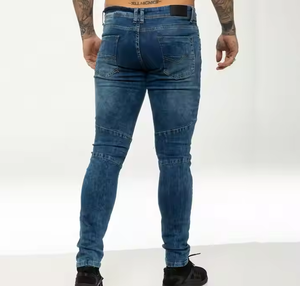 Best Factory-Rate Denim Jeans Pants 100% Cotton Breathable Summer Spring Top Manufacturer Winter Autumn Washed Print Pattern - Product Image 2