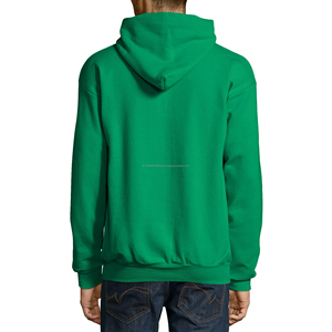 High Quality <b>Men</b> And Women <b>Black</b> Color Blank Pullover Hoodie With Kangaroo Pocket For Sale Hoodie - Product Image 6