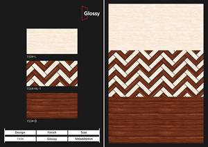 Juego de azulejos de pared de cerámica de la mejor calidad 300x600, decoración de azulejos, color marrón, Rosa ligero de 8mm de espesor - Product Image 5