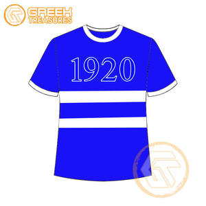 T-shirt pour femmes Zeta Phi Beta personnalisé en gros vêtements de sororité t-shirts en coton vêtements de fraternité pour femmes plus fines - Product Image 4