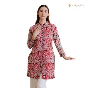 Premium PJG Women Batik <b>Dress</b> Cotton <b>50s</b> with Timeless Elegant Fashionable Design Handmade From Indonesia - Product Image 6