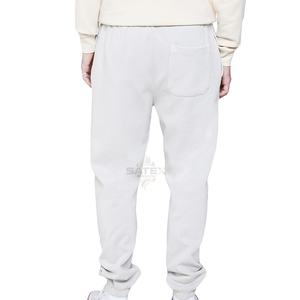 Pantalons de survêtement décontractés vintage pour hommes, lavage à l'acide, tissu molletonné lourd personnalisé, broderie, respectueux de l'environnement, confort tout au long de la journée - Product Image 3