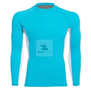 Camiseta de Compresión Unisex Personalizable de Manga Larga, Secado Rápido, Diseño Transpirable, Poliéster/Algodón Ecológico para Deportes Acuáticos - Product Image 5