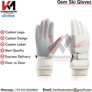 ถุงมือสกีกันน้ำสำหรับผู้ชาย พรีเมียม รองรับหน้าจอสัมผัส ดีไซน์ยาว อุ่น เหมาะสำหรับเล่นสโนว์บอร์ด ปีนเขา กีฬาฤดูหนาว - Product Image 2